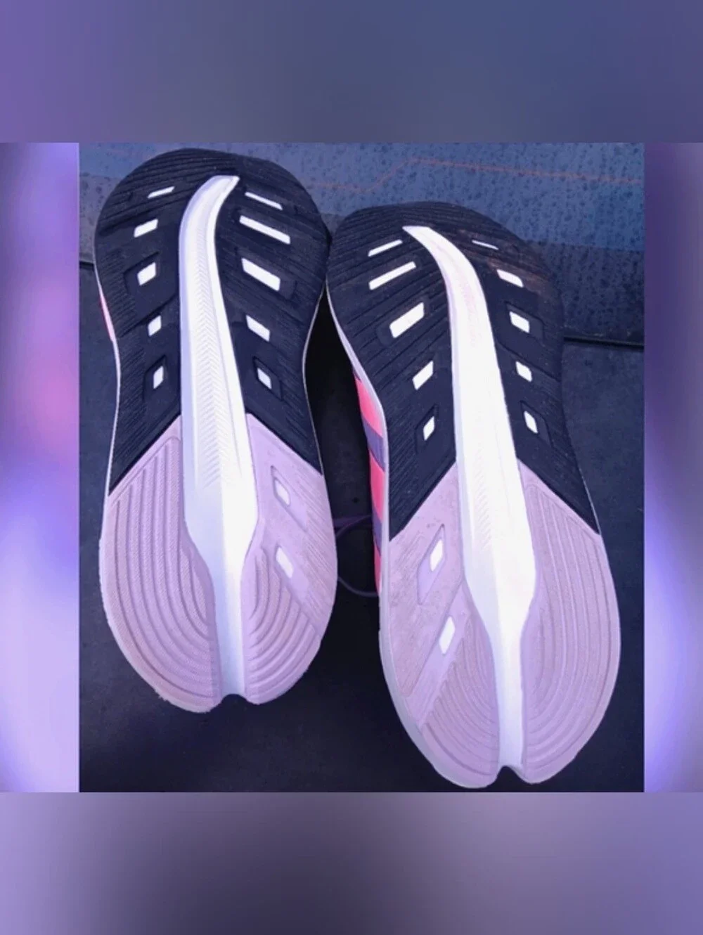 Adidas Purple And Pink Shoes